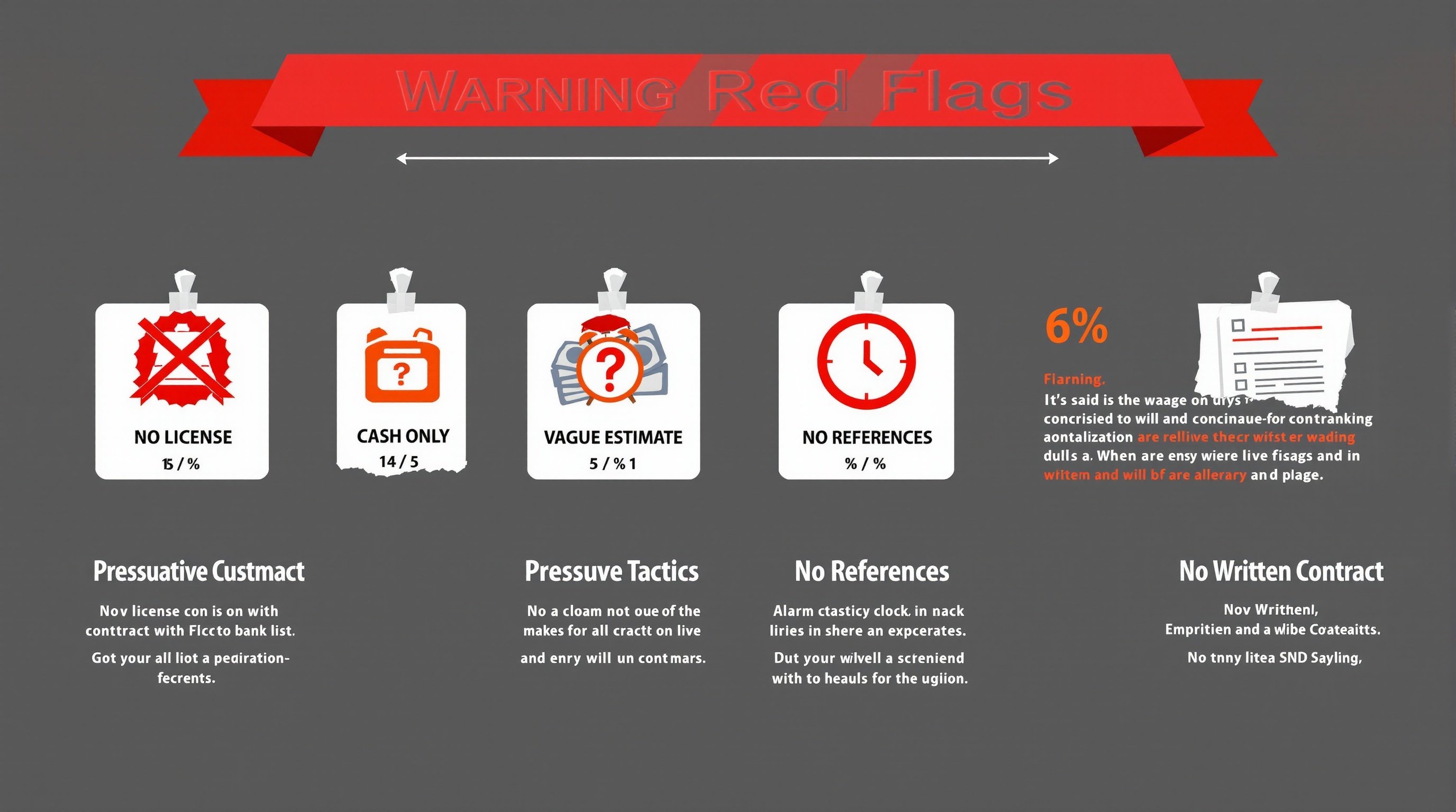 Six warning signs to avoid when hiring a plumber